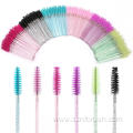 Disposable Mini Crystal Curved Spoolie Mascara Brush